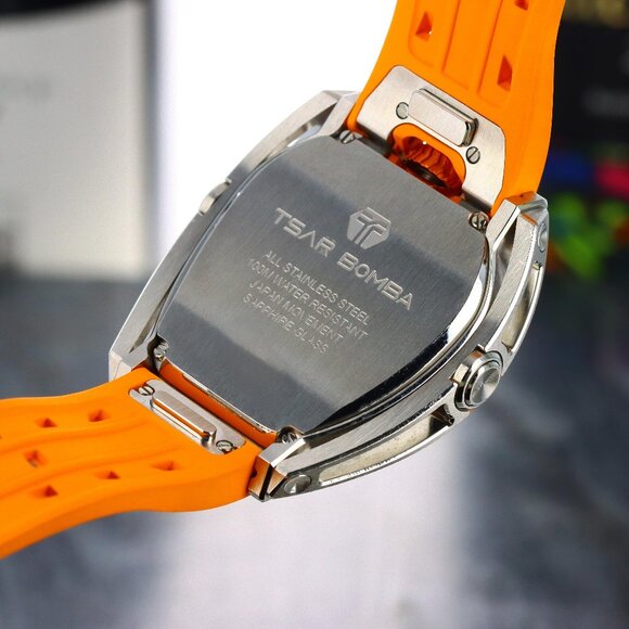 Tsar Bomba ’Inferno’ Reactor Series Automatic, Orange/Steel Dial - Picture 11 of 11
